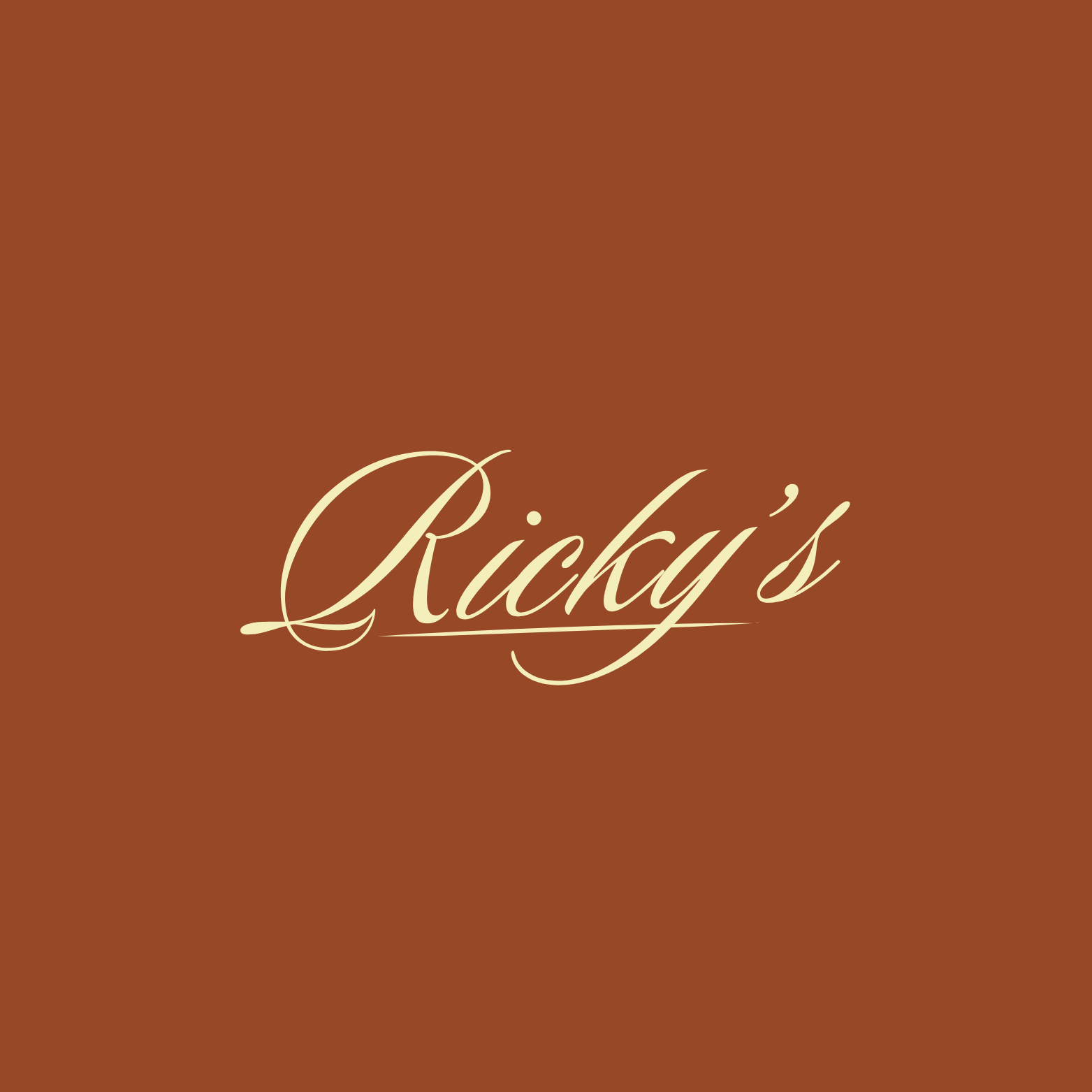 Ricky's Bar & Kitchen logo